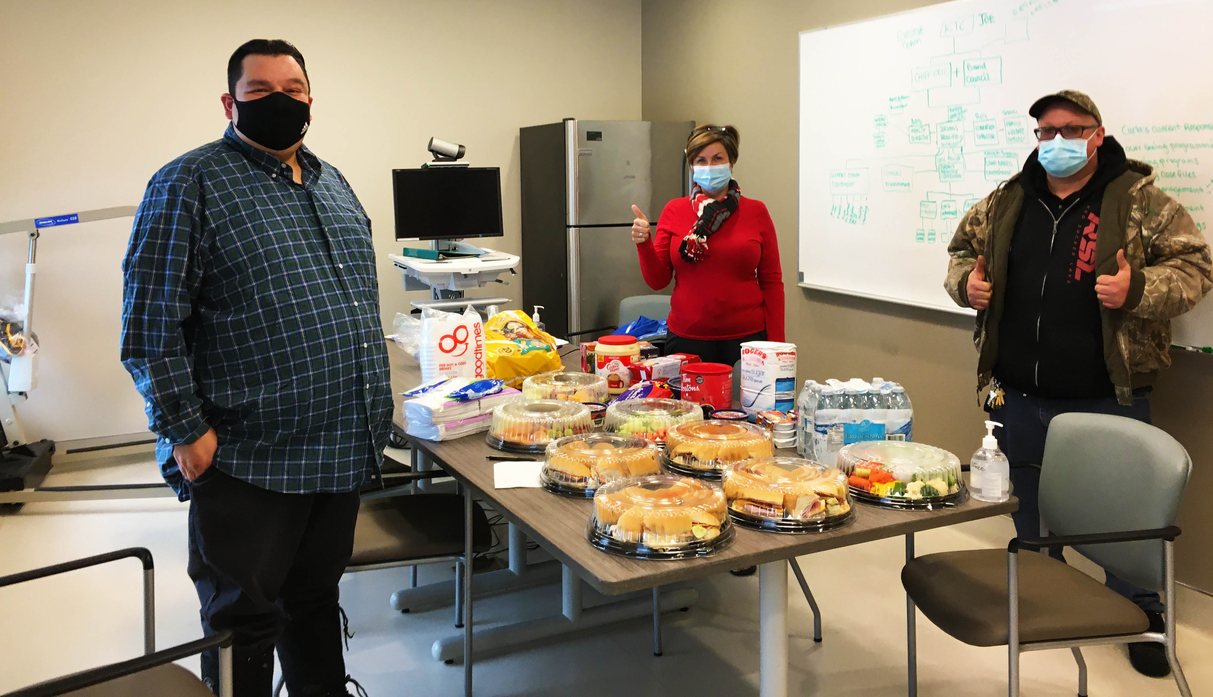 Shamattawa Nursing Station Lunch